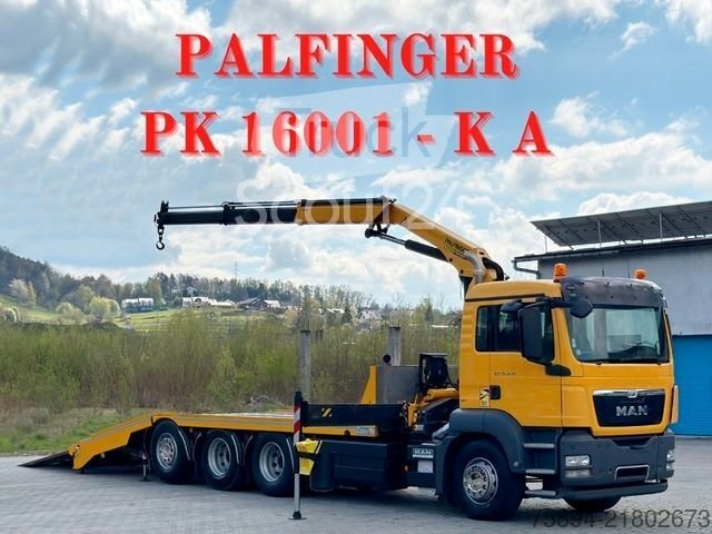 Autokran MAN TGS 35.440 * Abschleppwagen 8,30m*KRAN/FUNK*8x4 gebraucht