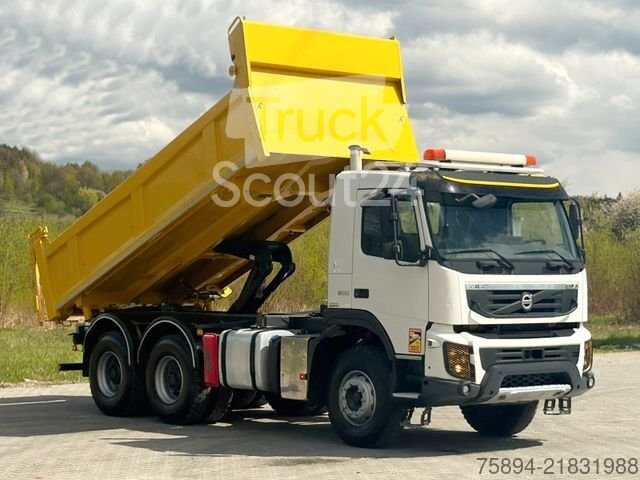 Kipper LKW VOLVO FMX 500 Kipper 5,10m + BORDMATIC * 6x4 * TOP gebraucht