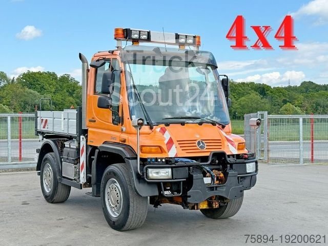 Kipper LKW MERCEDES-BENZ UNIMOG 400 * KIPPER 2,40 * 4x4 * TOPZUSTAND gebraucht