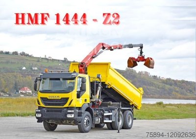 Autokran IVECO TRAKKER 360 * Kipper 4,90m* KRAN/FUNK*6x4 gebraucht