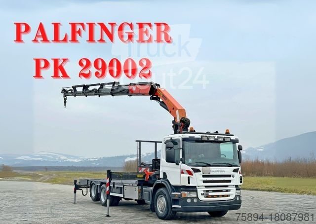 Abschleppwagen LKW SCANIA P 420* PLATFORM 6,80m * PK 29002+FUNK * TOP gebraucht