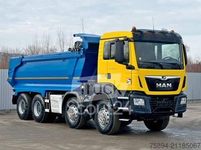Kipper LKW MAN TGS 35.420 KIPPER * 8x4 * TOPZUSTAND gebraucht