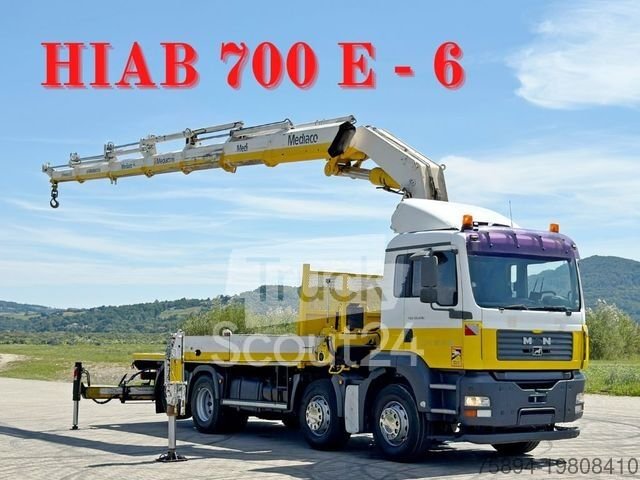 Autokran MAN TGA 35.430 * HIAB 700 E - 6 + FUNK* TOPZUSTAND gebraucht