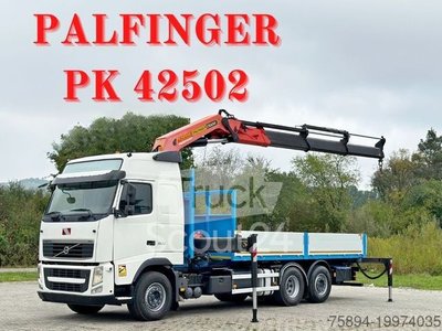Autokran VOLVO FH 500 * PRITSCHE 6,05 m* PK 42502 + FUNK *TOP gebraucht