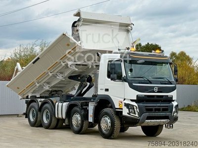 Kipper LKW VOLVO FMX 460 Kipper * BORDMATIC * 8x4 * TOPZUSTAND gebraucht