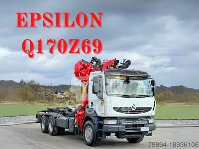 Abrollkipper RENAULT KERAX 460 DXI * ABROLLKIPPER  * EPSILON Q170Z69 gebraucht