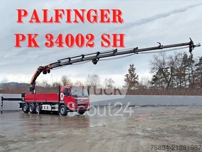 Autokran VOLVO FM 420 PRITSCHE 6,40m *PK 34002 SH + FUNK/8x4 gebraucht