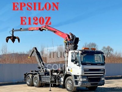 Abrollkipper DAF CF 85.460 * ABROLLKIPPER + EPSILON E120Z /6x4 gebraucht