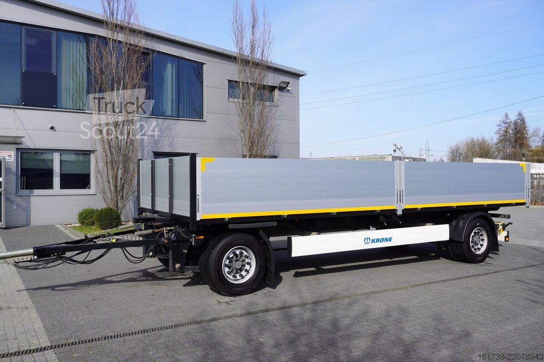 Krone Bauanhänger Krone Construction trailer /Flatbed 18 pallets neu