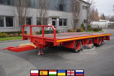 Plattformanhänger Wilson CTAA3 Flatbed trailer gebraucht
