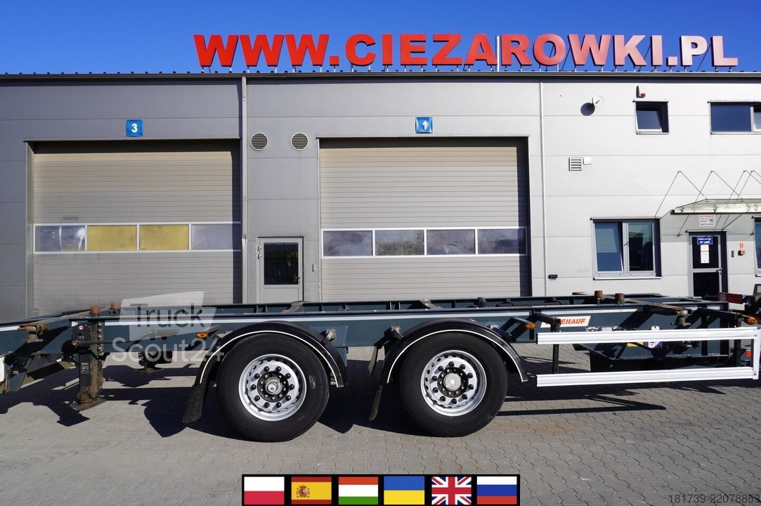BDF Anhänger Fruehauf BDF trailer / 2021 / SAF axles gebraucht
