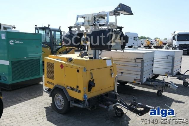 PKW-Anhänger ATLAS Atlas-Copco QLT H40, Lichtgiraffe, 9,2m. Perkins gebraucht