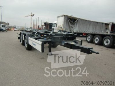 Anhänger-Wechselfahrgestell KRONE ZZ/DC07 TANDEM LAFETTE, STANDARD,   BPW-ACHSEN, HECKABSTüTZUNG neu
