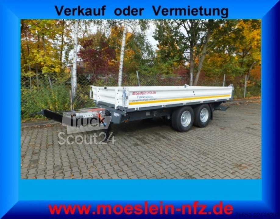 Kippanhänger Möslein TTD 13  13 t GG Tandem Kipper-- Neufahrzeug -- neu