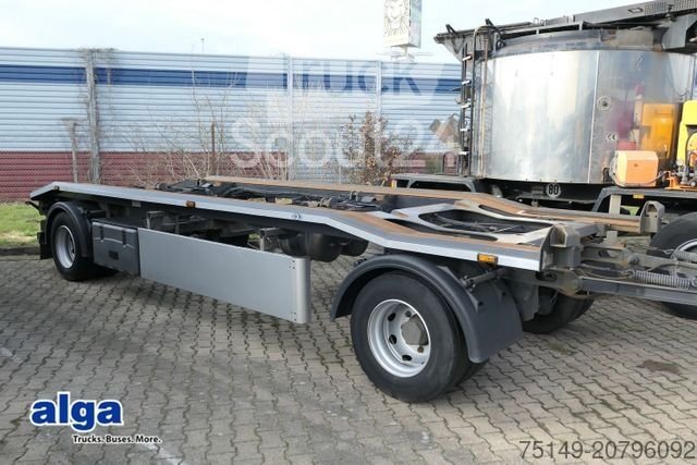 Abrollanhänger HKM G 18 ZL 5,0, Außenroller, Luftf. 5-7m Behälter gebraucht