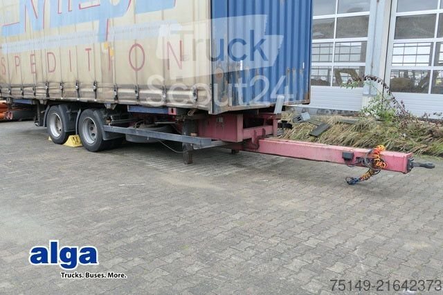 Anhänger-Wechselfahrgestell WECON AWZ 218 LZ, Tandem, BDF, Tiefkupplung, SAF gebraucht