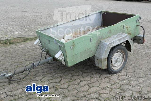 PKW-Anhänger  Zurrösen, Heckklappe, 1-Achser gebraucht
