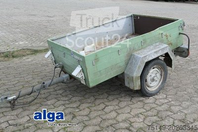 PKW-Anhänger  Zurrösen, Heckklappe, 1-Achser gebraucht
