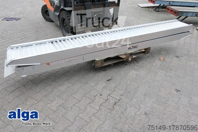 Tieflader Anhänger ALTEC Altec ALU-Rampen AVS 130 MR, NEU neu
