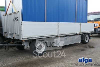 Anhänger mit offener Pritsche KRONE AZP 18 eL2 BS, Baustoff, 7.330mm lang,Alu-Felgen gebraucht