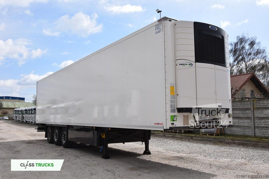 Kühlauflieger SCHMITZ CARGOBULL SKO Double Deck FP 60 Carrier Vector 1550 Lifting Axle gebraucht