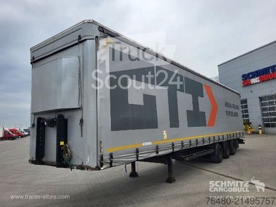 Auflieger mit Pritsche & Plane Kögel Schiebeplane Papier gebraucht