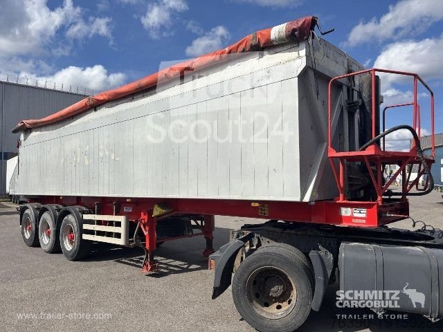 Kipper Auflieger  Semitrailer Tipper Alu-square sided body 40m  gebraucht