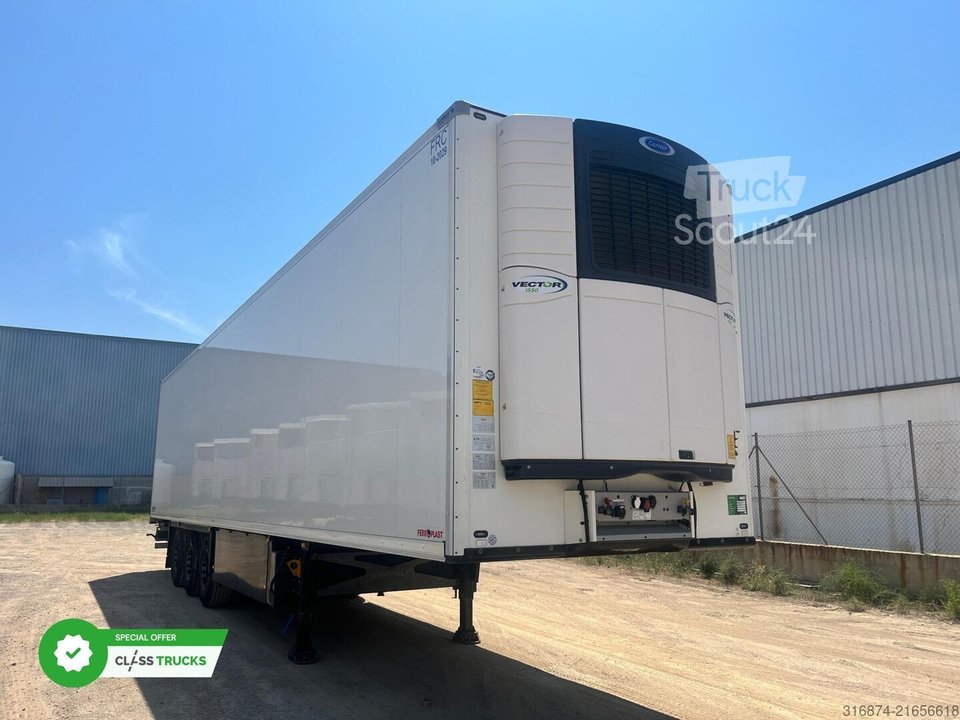 Kühlauflieger SCHMITZ CARGOBULL Double Deck FP 60 Carrier Vector 1550 Lifting Axle gebraucht