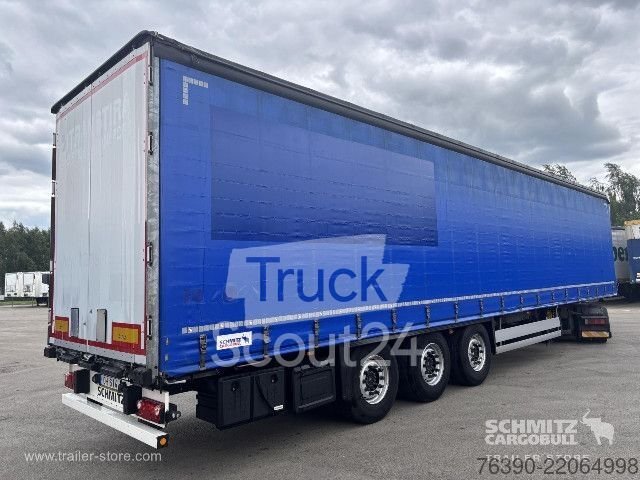 Auflieger mit Pritsche & Plane Schmitz Cargobull Semitrailer Curtainsider Standard gebraucht