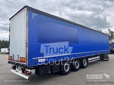 Auflieger mit Pritsche & Plane Schmitz Cargobull Semitrailer Curtainsider Standard gebraucht
