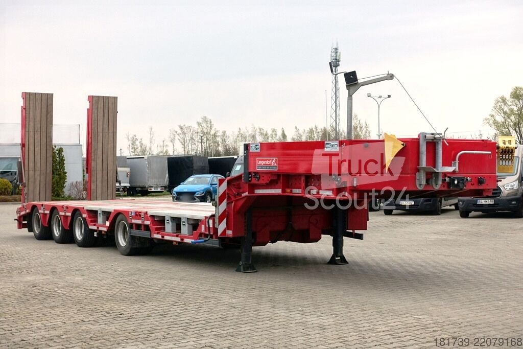 Tieflader-Sattelauflieger LANGENDORF low-bed semi-trailer / 2024 / 46 t load gebraucht