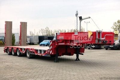 Tieflader-Sattelauflieger LANGENDORF low-bed semi-trailer / 2024 / 46 t load gebraucht