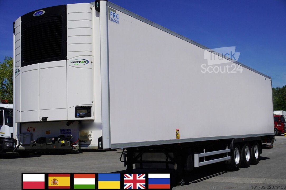 Kühlsattelauflieger Lamberet reefer semi-trailer/ Carrier Vector 1550 gebraucht