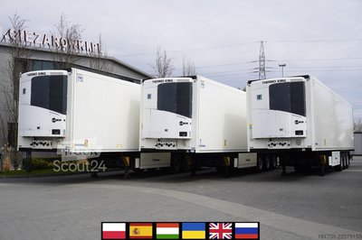 Kühlsattelauflieger Krone refrigerated semi-trailer / 2000 MTH! gebraucht
