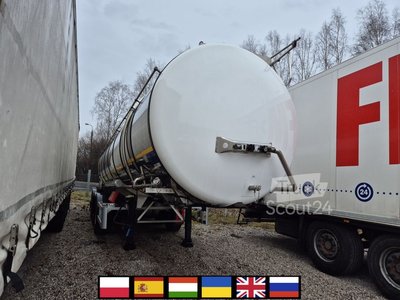 Tank für chemische Produkte / ADR Kässbohrer cistern for chemicals / ADR gebraucht