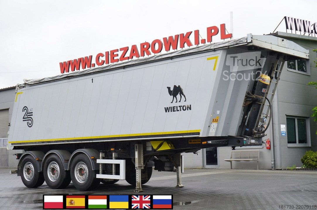 Anhänger Wielton NW-3 / weight 6.2 t / cap.38m3/ 30 units gebraucht