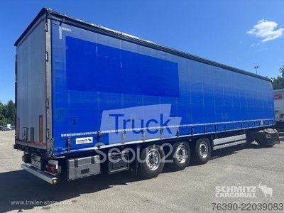 Auflieger mit Pritsche & Plane Schmitz Cargobull Semitrailer Curtainsider Standard gebraucht
