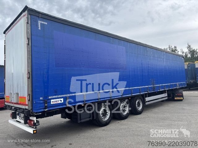 Auflieger mit Pritsche & Plane Schmitz Cargobull Semitrailer Curtainsider Standard gebraucht