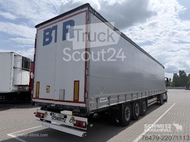 Auflieger mit Pritsche & Plane Schmitz Cargobull Curtainsider Standard gebraucht