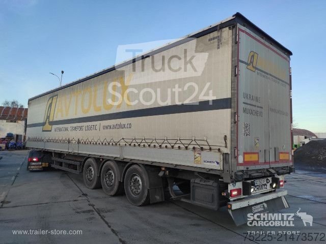 Auflieger mit Pritsche & Plane Schmitz Cargobull Curtainsider Standard gebraucht