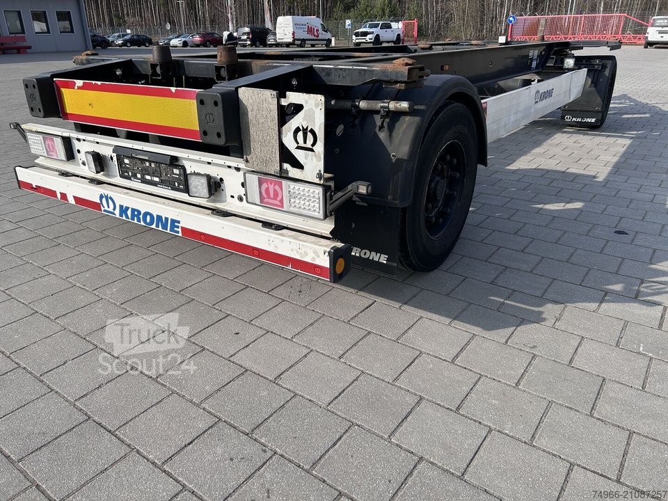 Auflieger-Wechselfahrgestell Krone BDF Anhänger AZW Multi Lange Luftbalge gebraucht