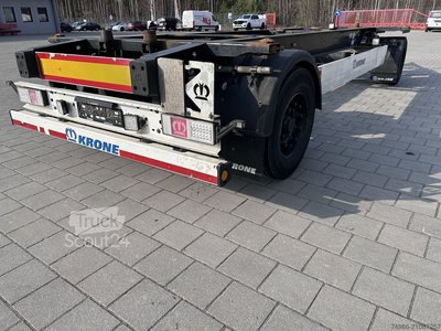 Auflieger-Wechselfahrgestell Krone BDF Anhänger AZW Multi Lange Luftbalge gebraucht