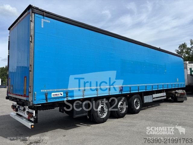 Auflieger mit Pritsche & Plane Schmitz Cargobull Semitrailer Curtainsider Standard gebraucht