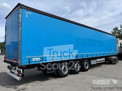 Auflieger mit Pritsche & Plane Schmitz Cargobull Semitrailer Curtainsider Standard gebraucht