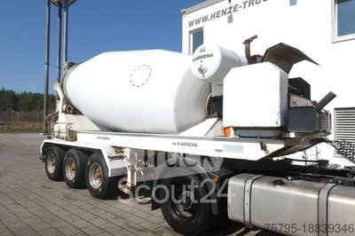 Auflieger  Betonmischauflieger  Auflieger gebraucht