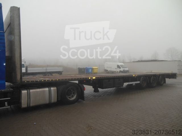 Auflieger mit Arbeitsbühne PANAV NP036, LOWDECK, 2 LIFTACHSE, CONTAINER TWISTLOCK gebraucht