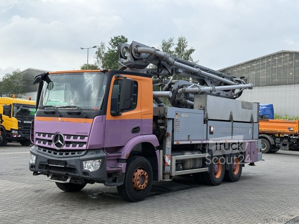 Betonpumpe Mercedes-Benz AROCS 2533 6x4 EURO6  POMPA DO BETONU PUTZMEIST... gebraucht