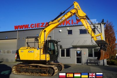 Kettenbagger JCB JS 145LC crawler excavator / 4800 MTH gebraucht