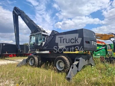 Materialtransporteur Terex-Fuchs MHL 380 material handling excavator gebraucht