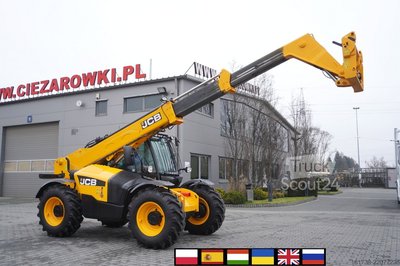 Telelader JCB 535-95 / 3.5 T / range 9.5 m / joystick gebraucht